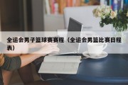 全运会男子篮球赛赛程（全运会男篮比赛日程表）